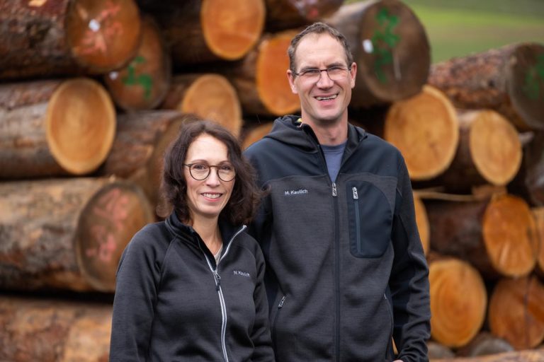 Ein Bild des Ehepaar Kaulich, Geschäftsführer des Unternehmens Kaulich in Berkatal in der Nähe von Eschwege